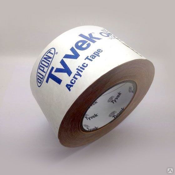 Лента односторонняя Tyvek Acrylic Tape (0.06)