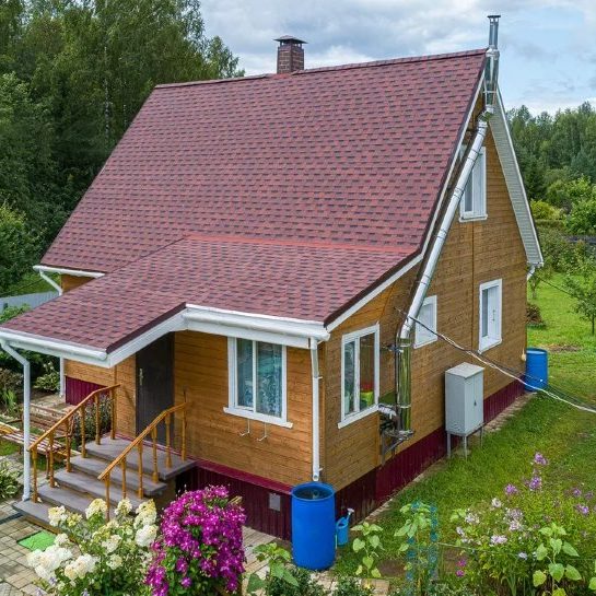 Гибкая черепица Шинглас Фазенда Красный