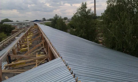 Ремонт скатной кровли в городе Аксай