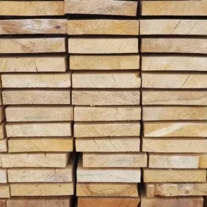 Доска обрезная 200x50x6000 I сорт зеленка