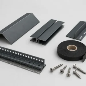 Планка соединительная FBC.01 глянцевый полиуретан НЛМК RAL 9010