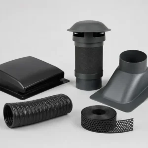 Аэроэлемент конька/хребта /TOP ROLL/ (алюминий) 0.31 x 5 м Таунус Красный