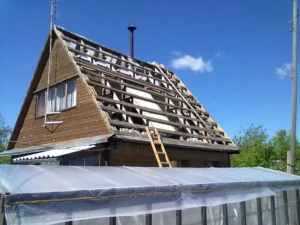 Реконструкция крыши частного дома