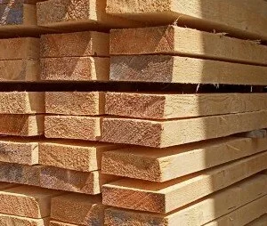 Доска обрезная 150x50x6000 I сорт зеленка