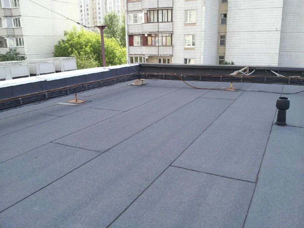 Монтаж наплавляемой кровли
